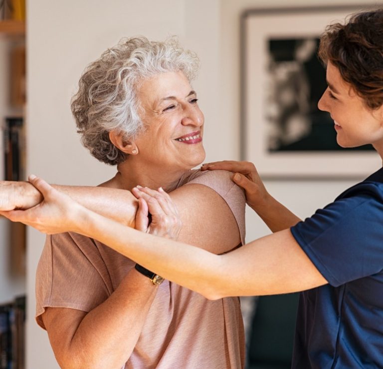 shoulder and arm assessment  older patient